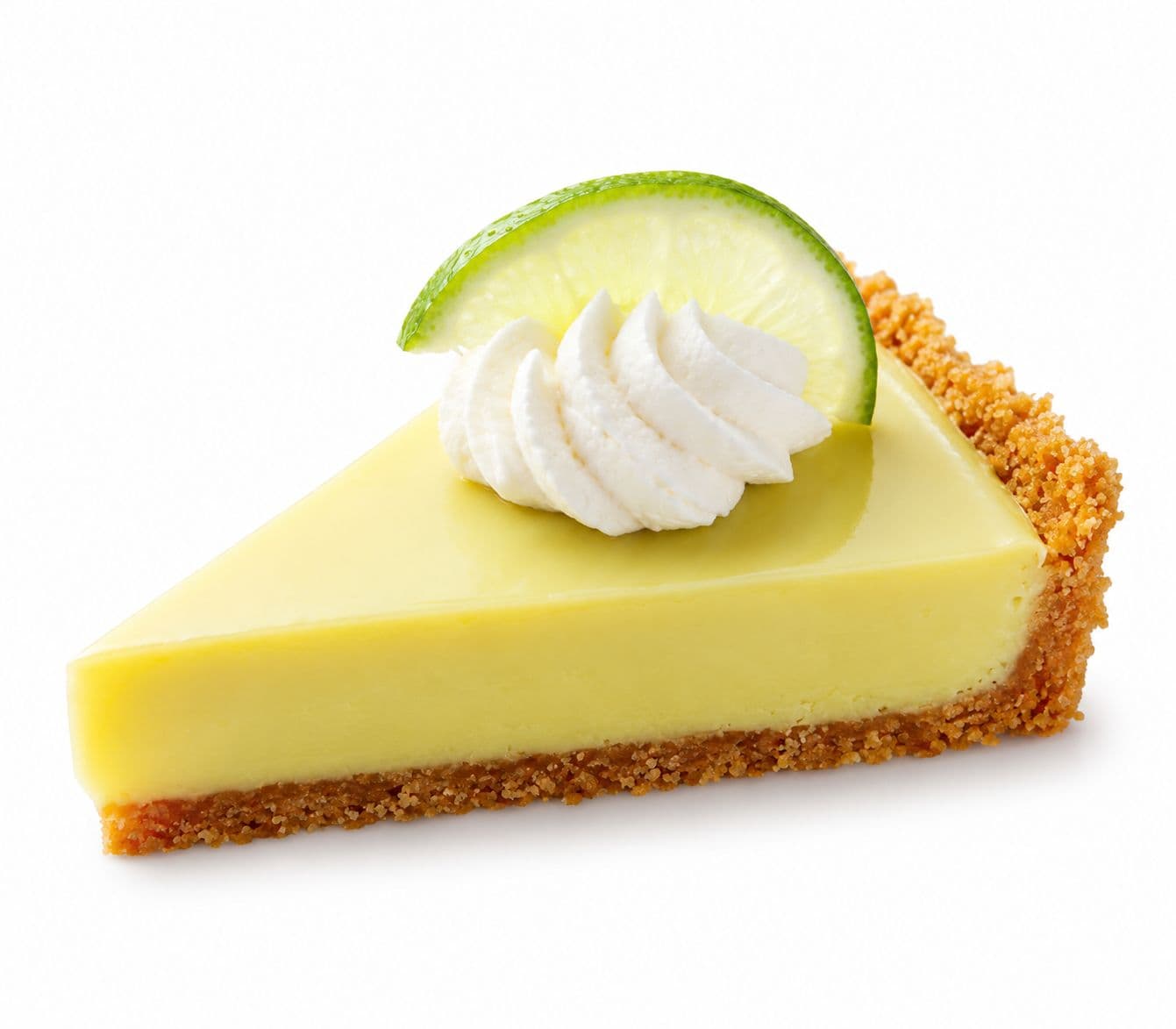 Key Lime Pie Slice