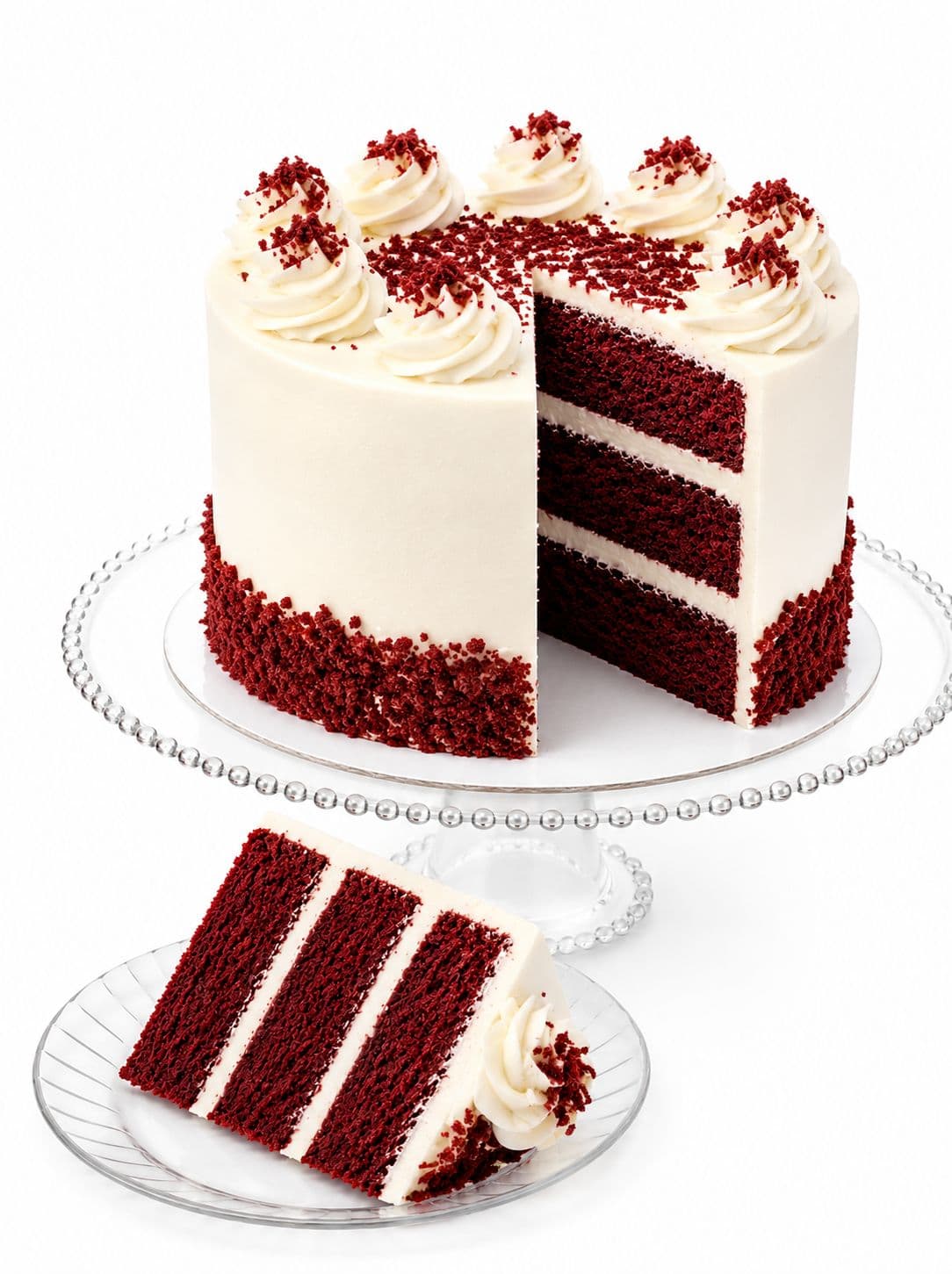 Red Velvet Cake Slice